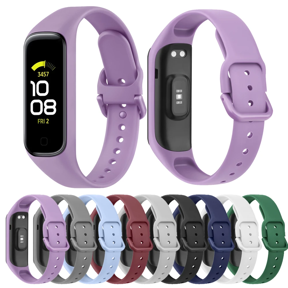 Silicone Band Replacement - Pulseira de silicone macio para samsung