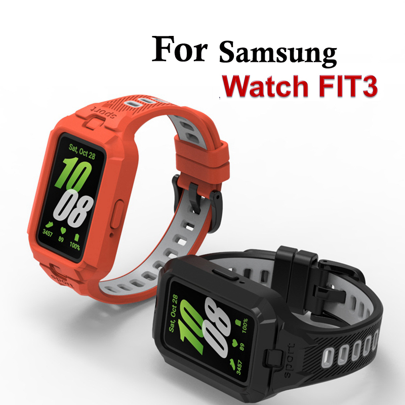 Silicone Band Replacement - Pulseira + Capa para Samsung Galaxy