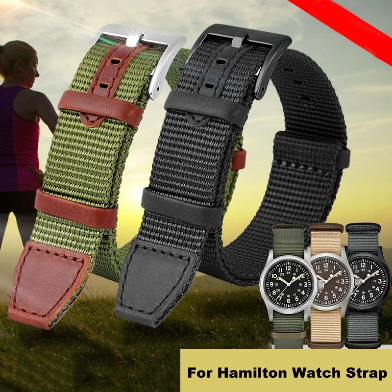 Nylon Nato Strap - Alta qualidade náilon 20mm 22mm pulseira