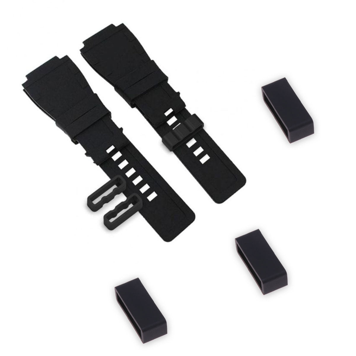 Silicone Band Replacement - Suportes de laço para pulseira de