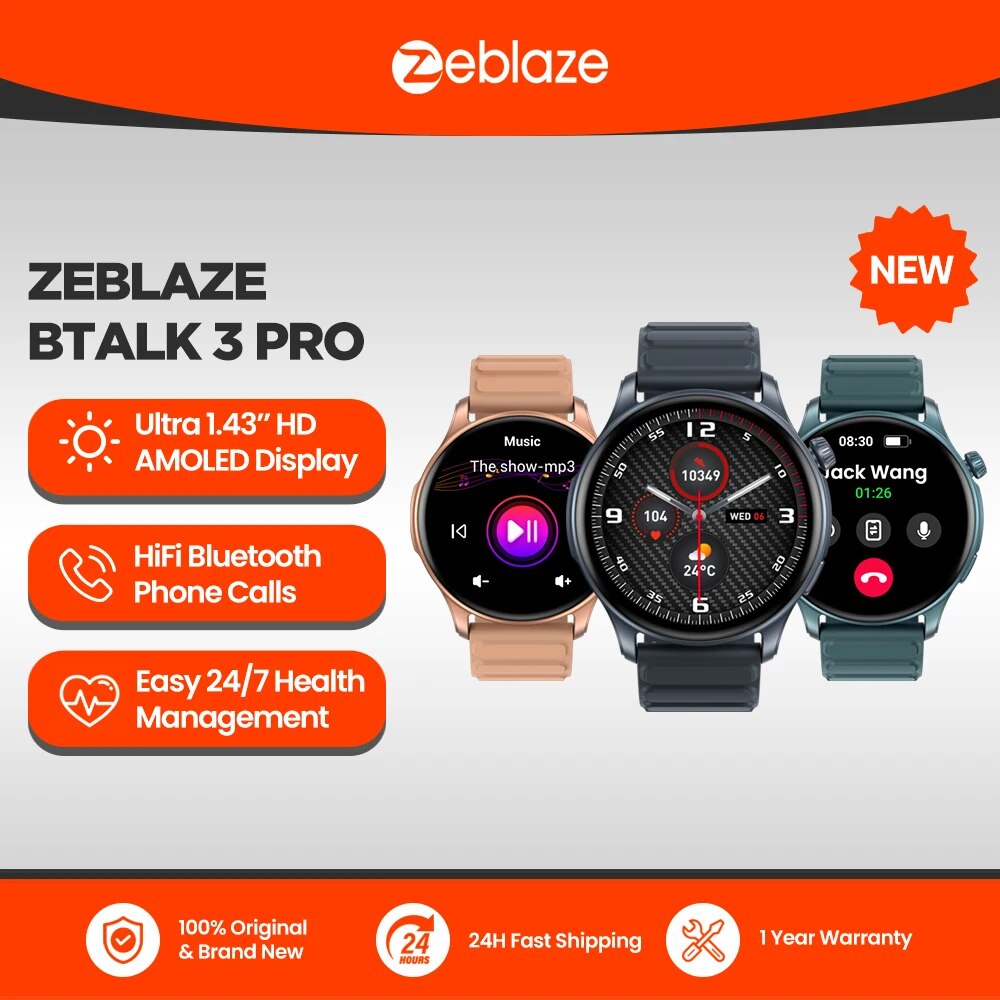 Smartwatch Faces - Novo zeblaze btalk 3 pro 1.43