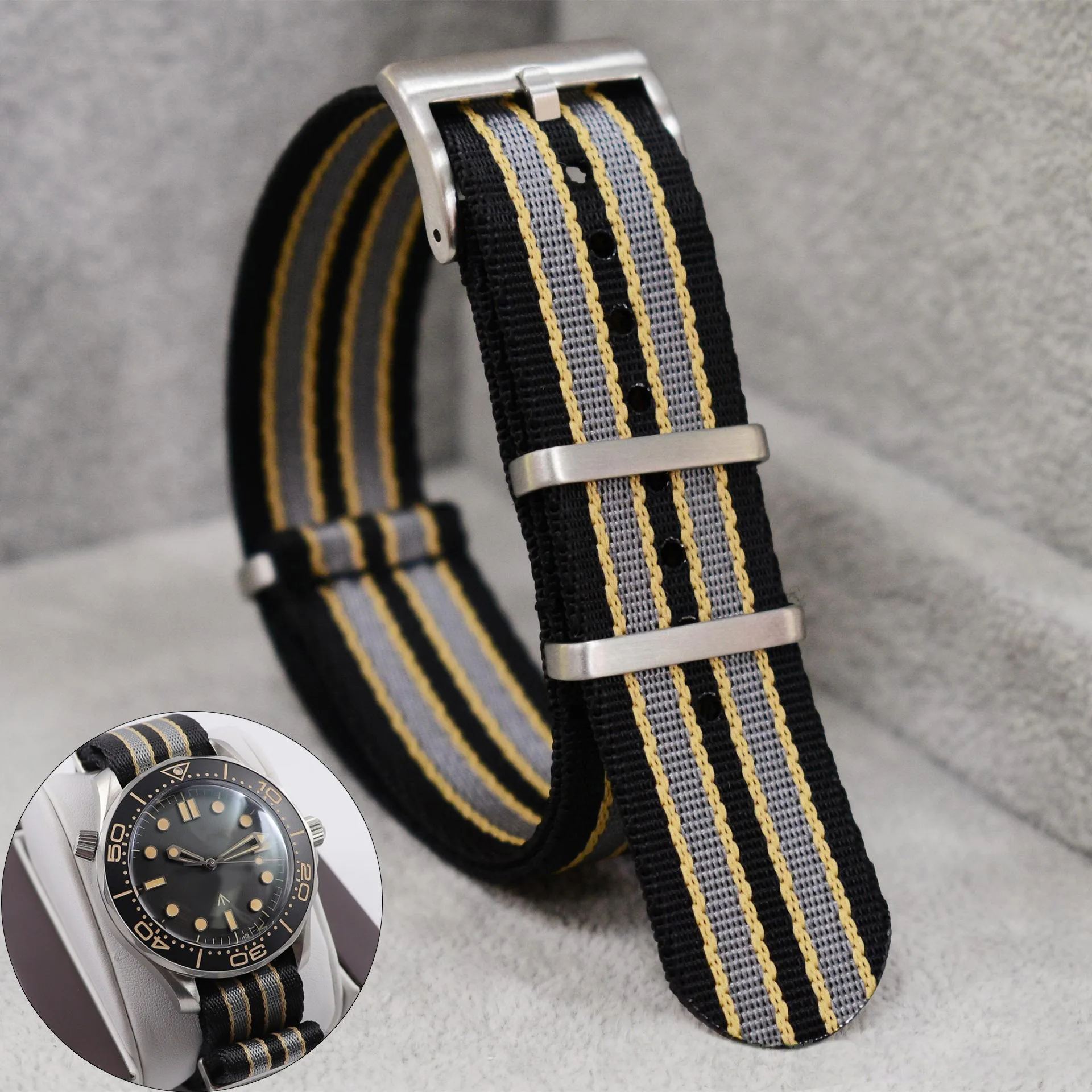 Nylon Nato Strap - Pulseira de relógio de nylon de