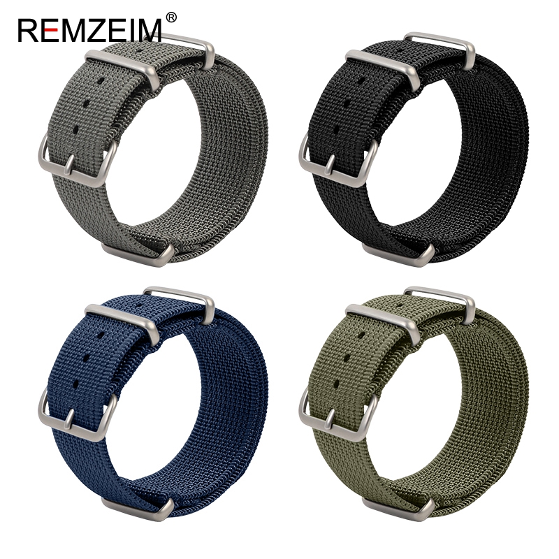 Nova pulseira de relógio de ná - Nylon Nato Strap avaliação e preço