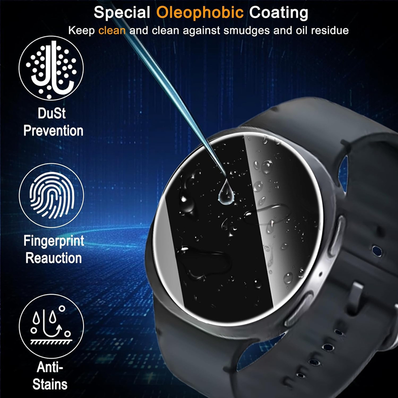 Película protetora de vidro pa - Motorola Smartwatch Accessories avaliação e preço