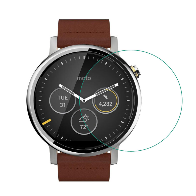 Película protetora de vidro te - Motorola Smartwatch Accessories avaliação e preço
