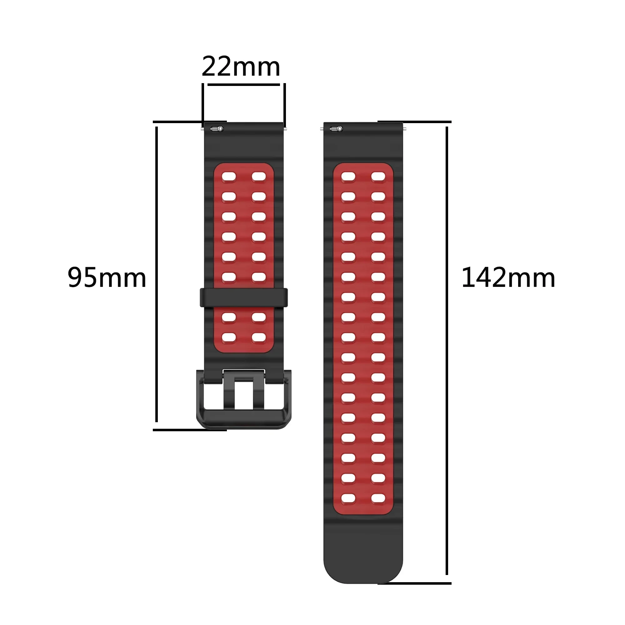 Pulseira de silicone respiráve - Motorola Smartwatch Accessories avaliação e preço