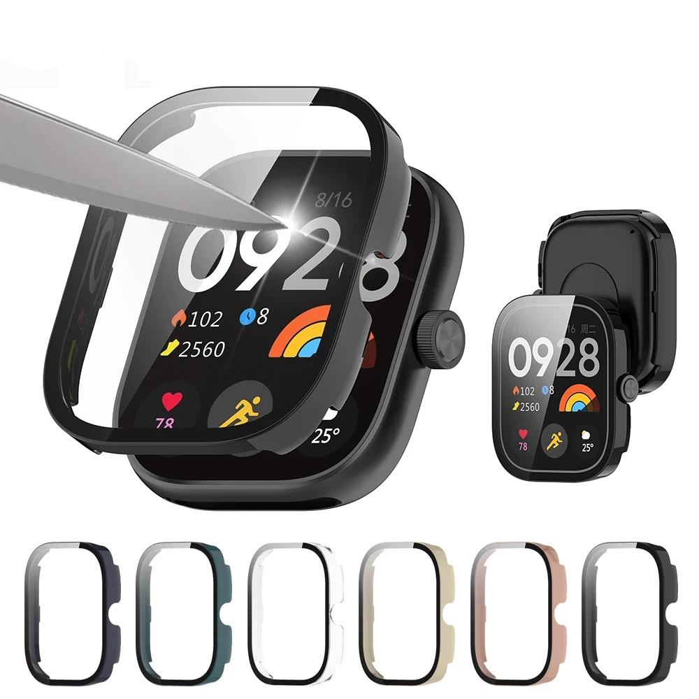 Vidro temperado + capa para xi - Smartwatch Watch Accessories For Women avaliação e preço