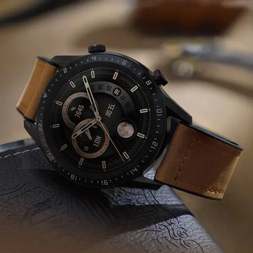 Pulseira de Couro Macio para M - Motorola Smartwatch Accessories avaliação e preço