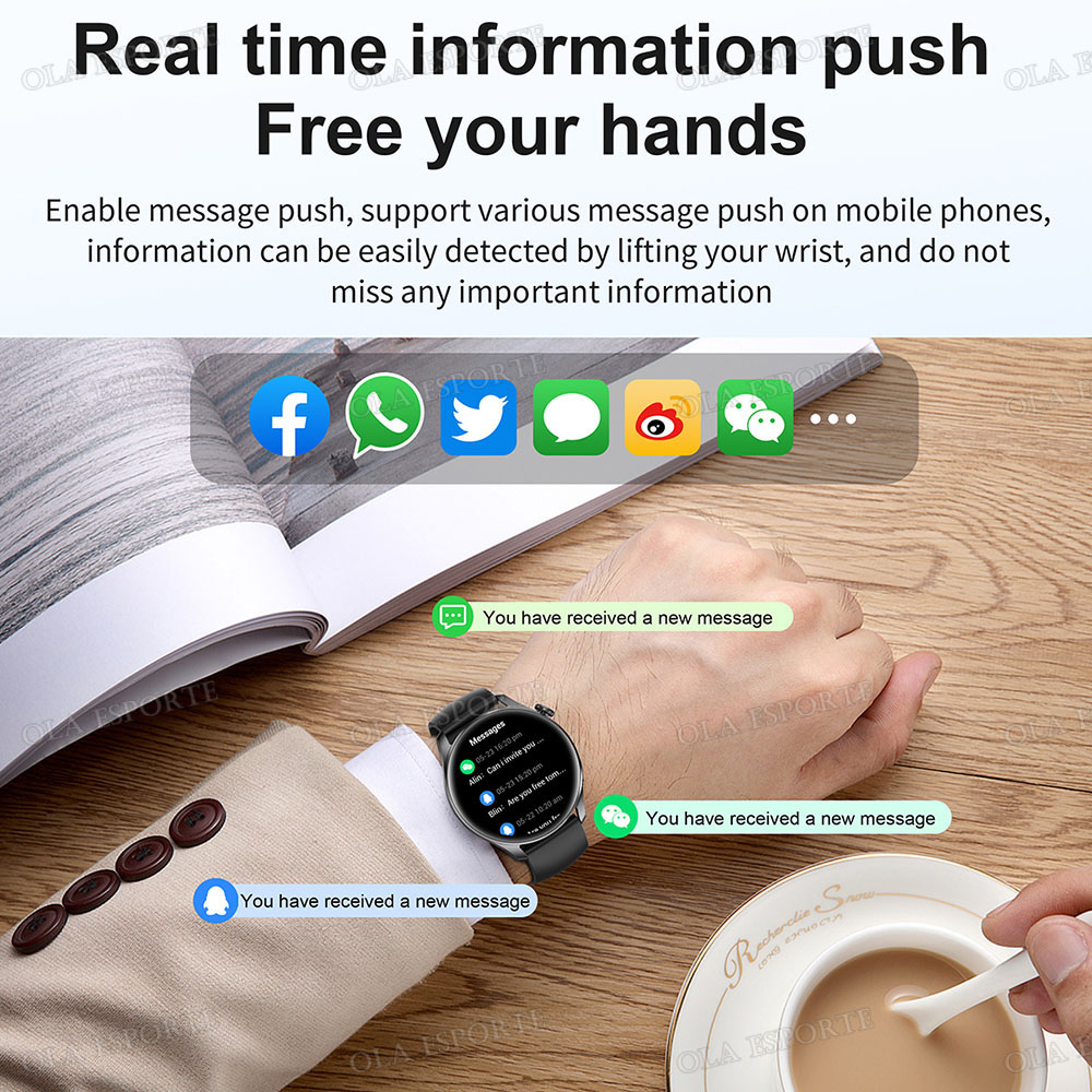 Novo Smartwatch para Homens e  - Smartwatch Faces avaliação e preço