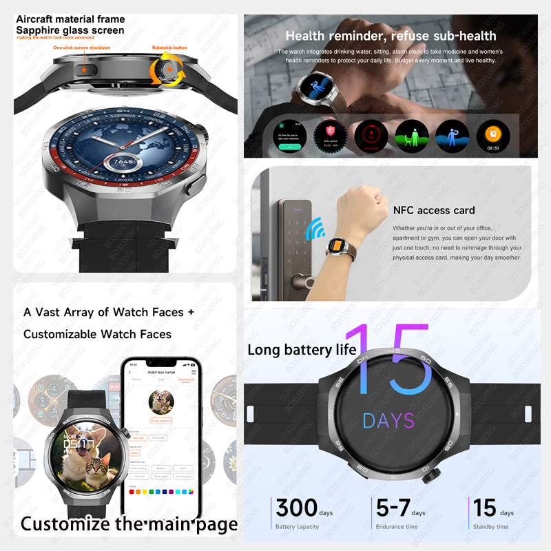 2026 novo boxuxing relógio 5 m - Smartwatch Faces avaliação e preço