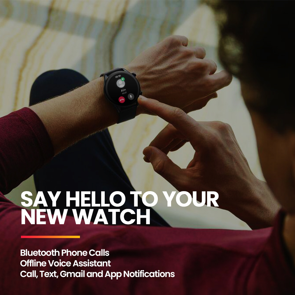 Zeblaze-Btalk 3 Plus Smartwatc - Smartwatch Faces avaliação e preço