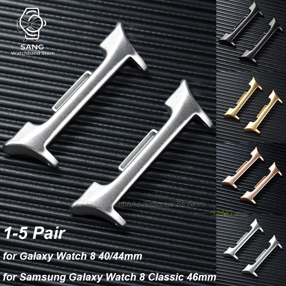 1-5 Pares de Conectores Metáli - Samsung Smartwatch Accessories avaliação e preço